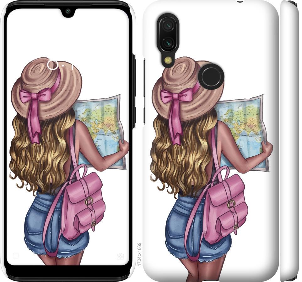 

Чохол на Xiaomi Redmi 7 Дівчина з картою