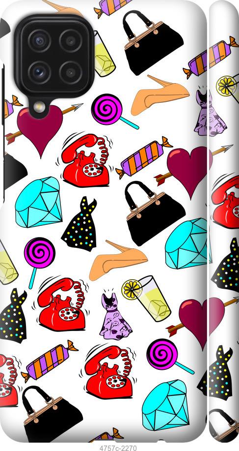 Чехол на Samsung Galaxy A22 A225F stickers
