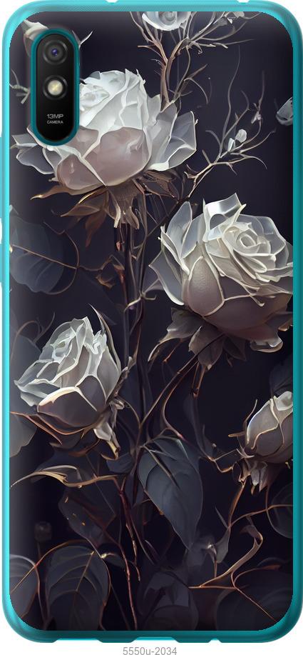 Чехол на Xiaomi Redmi 9A Розы 2