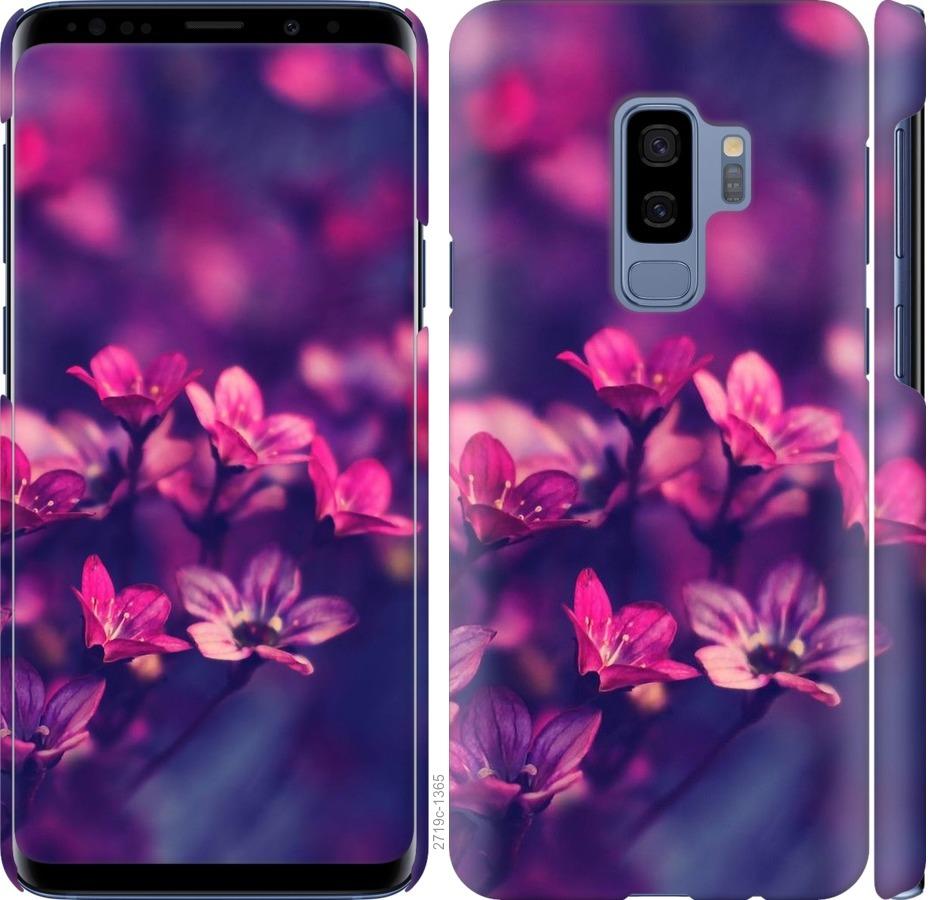 

Чохол на Samsung Galaxy S9 Plus Пурпурні квіти