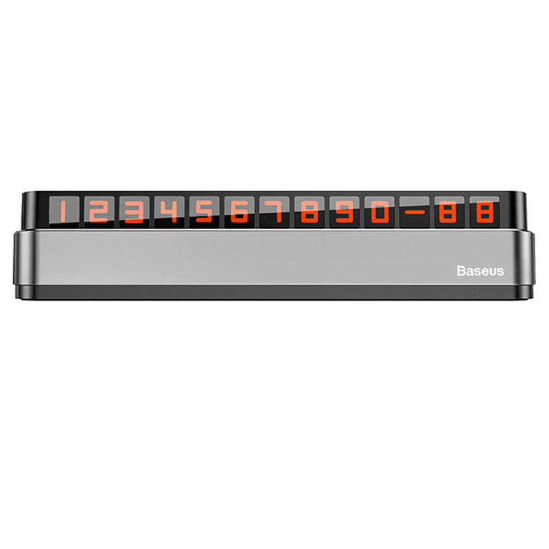 

Парковочная карта Baseus Moonlight Box Series Temporary (ACNUM-B) Серый (162866)