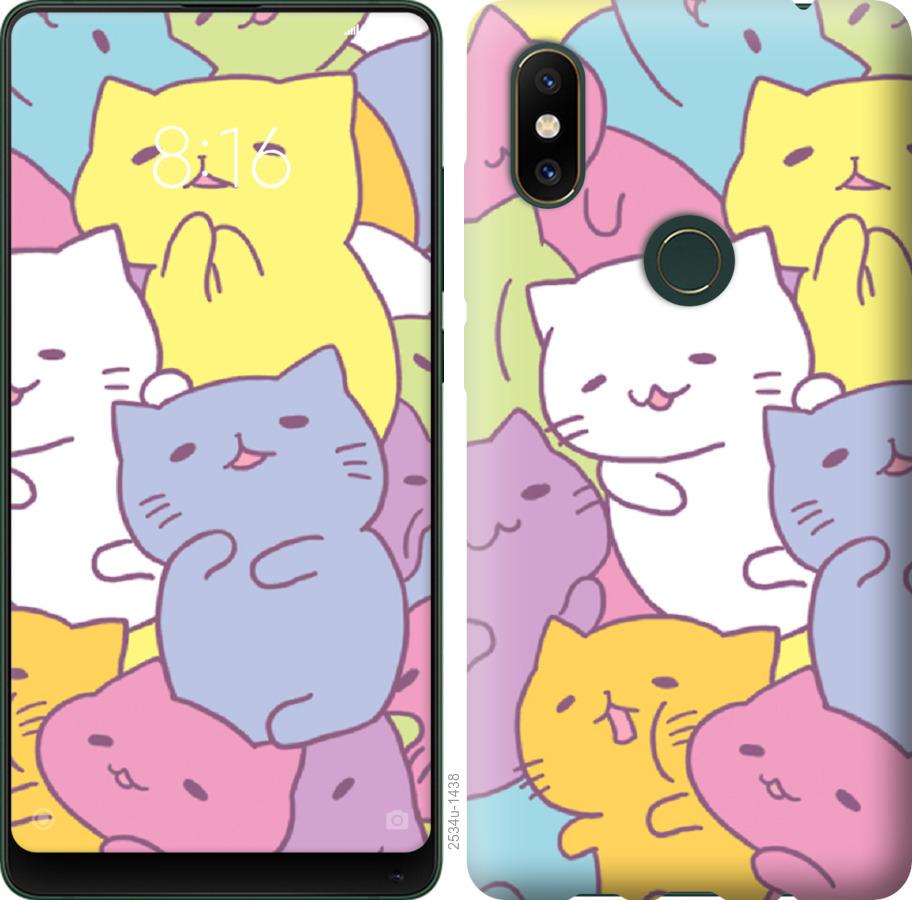 

Чехол на Xiaomi Mi Mix 2s Котики