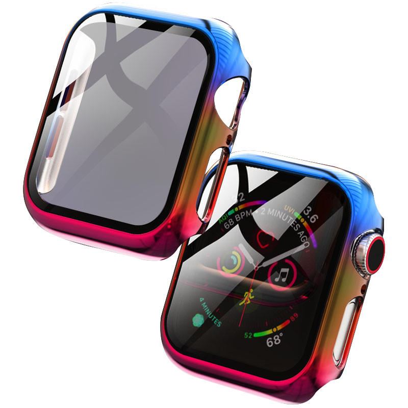 

PC+Glass чехол Rainbow для Apple Watch 40mm Rainbow (140653)