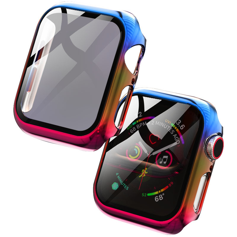 

PC+Glass чехол Rainbow для Apple Watch 44mm Rainbow (140657)