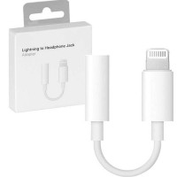 Адаптер для Apple Lightning to 3.5mm Headphone Jack (ААА) (box, no logo)