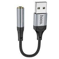 Переходник Hoco LS36 Fresh USB to 3,5 AUX