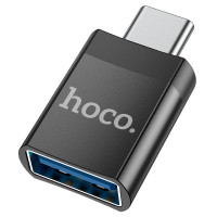 Переходник Hoco UA17 Type-C Male to USB Female USB3.0 