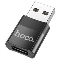 Перехідник Hoco UA17 USB Male to Type-C Female USB2.0