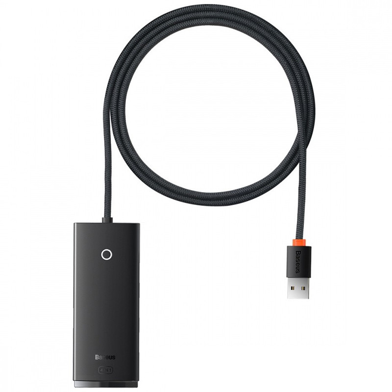 

Перехідник HUB Baseus Lite Series 4in1 (USB-A to 4xUSB 3.0) 1m (WKQX03)