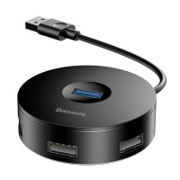 Перехідник HUB Baseus Round Box USB to USB 3.0 + 3USB 2.0 (1m)