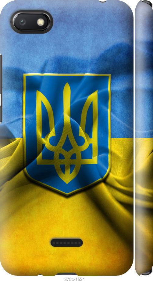 

Чехол на Xiaomi Redmi 6A Флаг и герб Украины 1