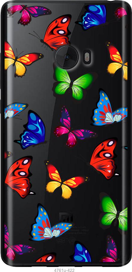 

Чехол на Xiaomi Mi Note 2 Красочные мотыльки