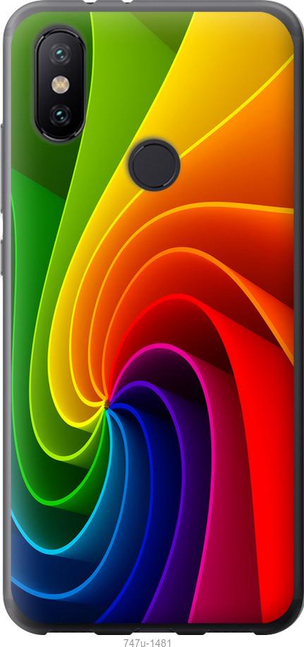 

Чохол на Xiaomi Mi Mix 3 Райдужний вихор