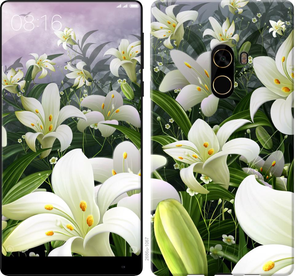 

Чохол на Xiaomi Mi MiX 2 білі лілії