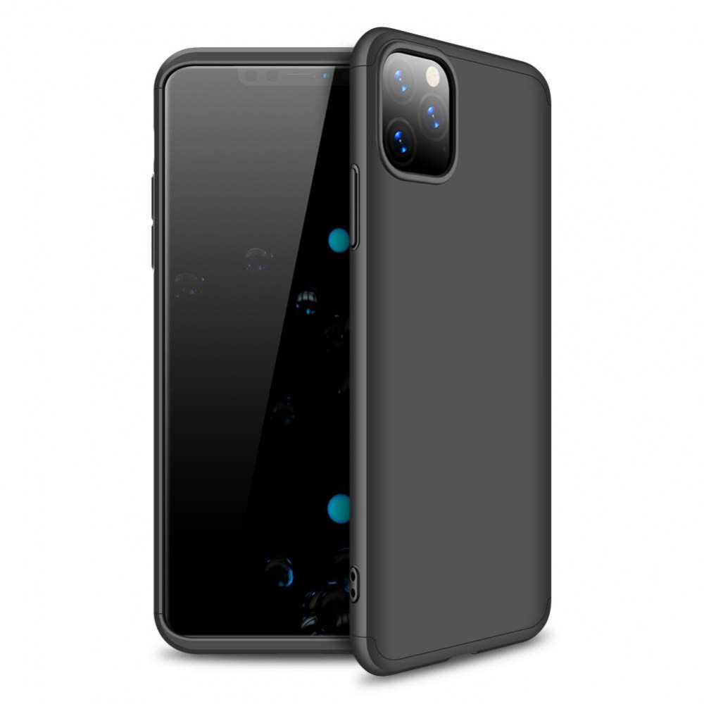 

Пластикова накладка GKK LikGus 360 градусів для Apple iPhone 11 Pro (5.8") (Чорний)