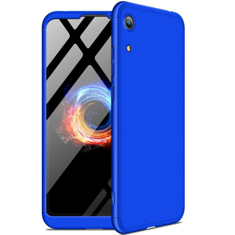 

Пластиковая накладка GKK LikGus 360 градусов для Huawei Honor 8A Синий (103537)