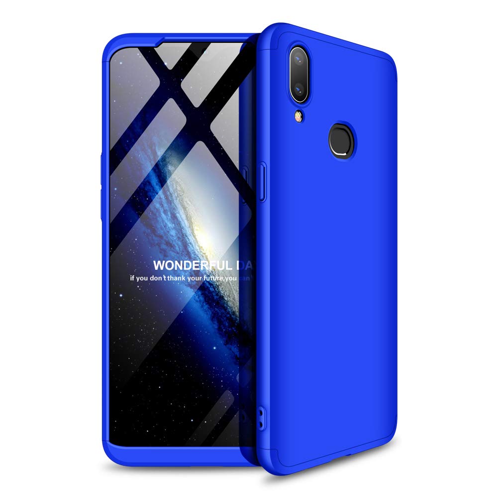 

Пластиковая накладка GKK LikGus 360 градусов для Samsung Galaxy A10s Синий (116542)