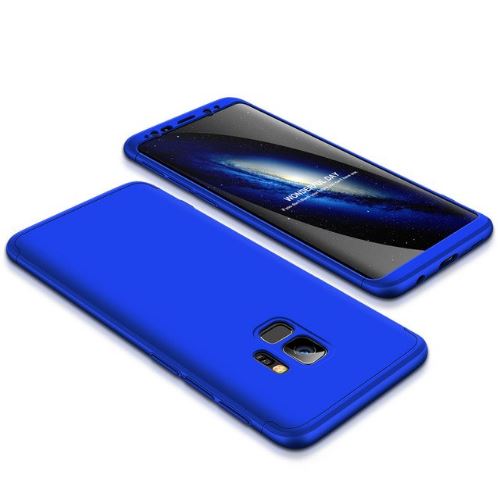 

Пластиковая накладка GKK LikGus 360 градусов для Samsung Galaxy S9+ Синий (95450)