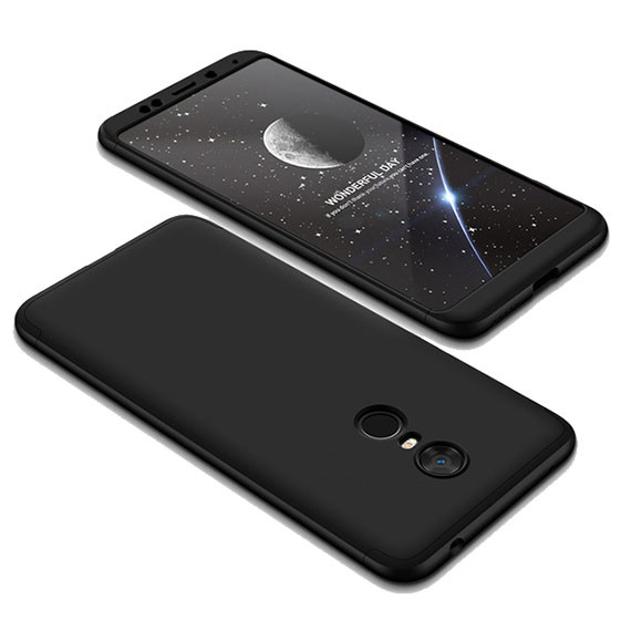 

Пластиковая накладка GKK LikGus 360 градусов для Xiaomi Redmi 5 Черный (87440)