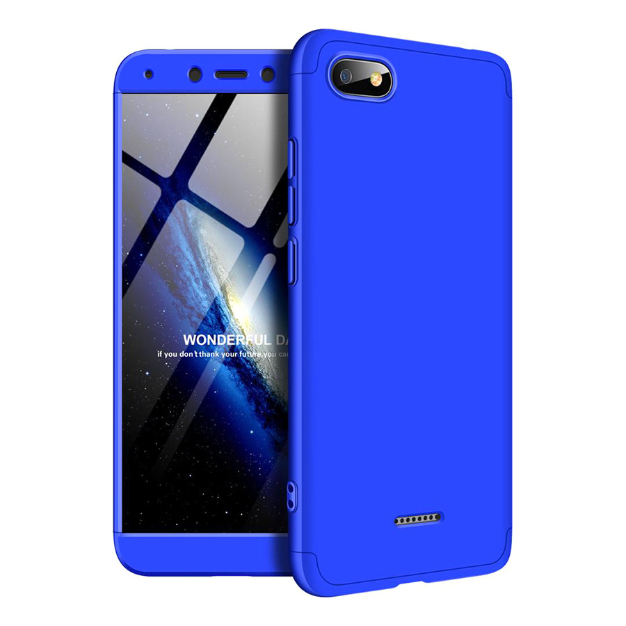 

Пластиковая накладка GKK LikGus 360 градусов для Xiaomi Redmi 6A Синий (89064)