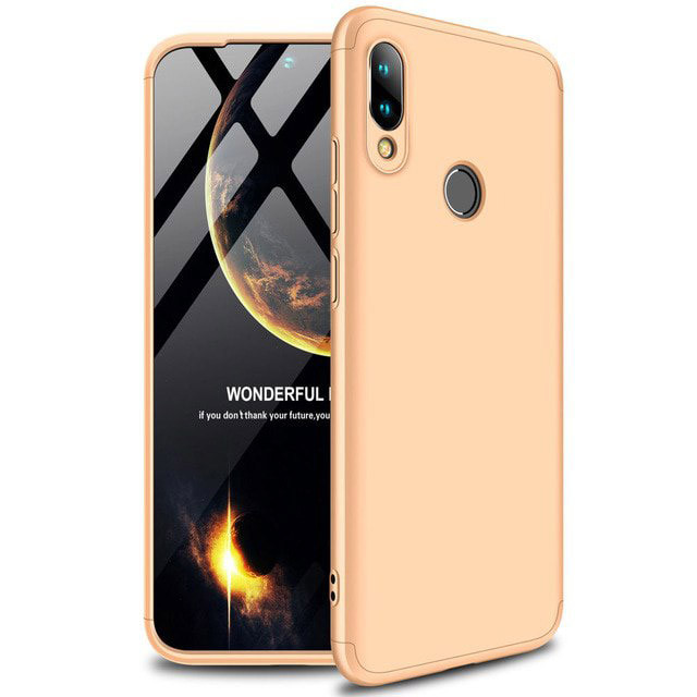 

Пластикова накладка GKK LikGus 360 градусів для Xiaomi Redmi 7 (Золотий)