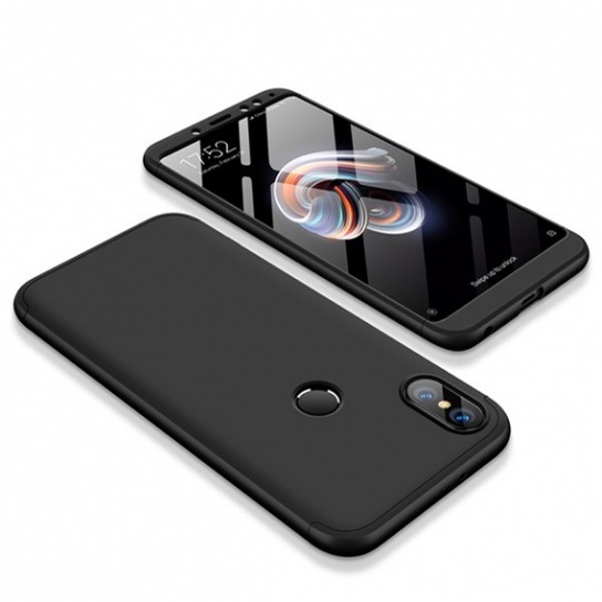 

Пластиковая накладка GKK LikGus 360 градусов для Xiaomi Redmi Note 6 Черный (89069)