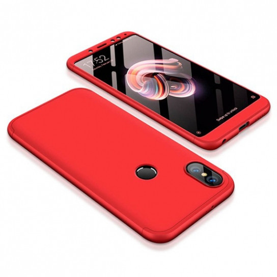 

Пластиковая накладка GKK LikGus 360 градусов для Xiaomi Redmi Note 6 Красный (89067)