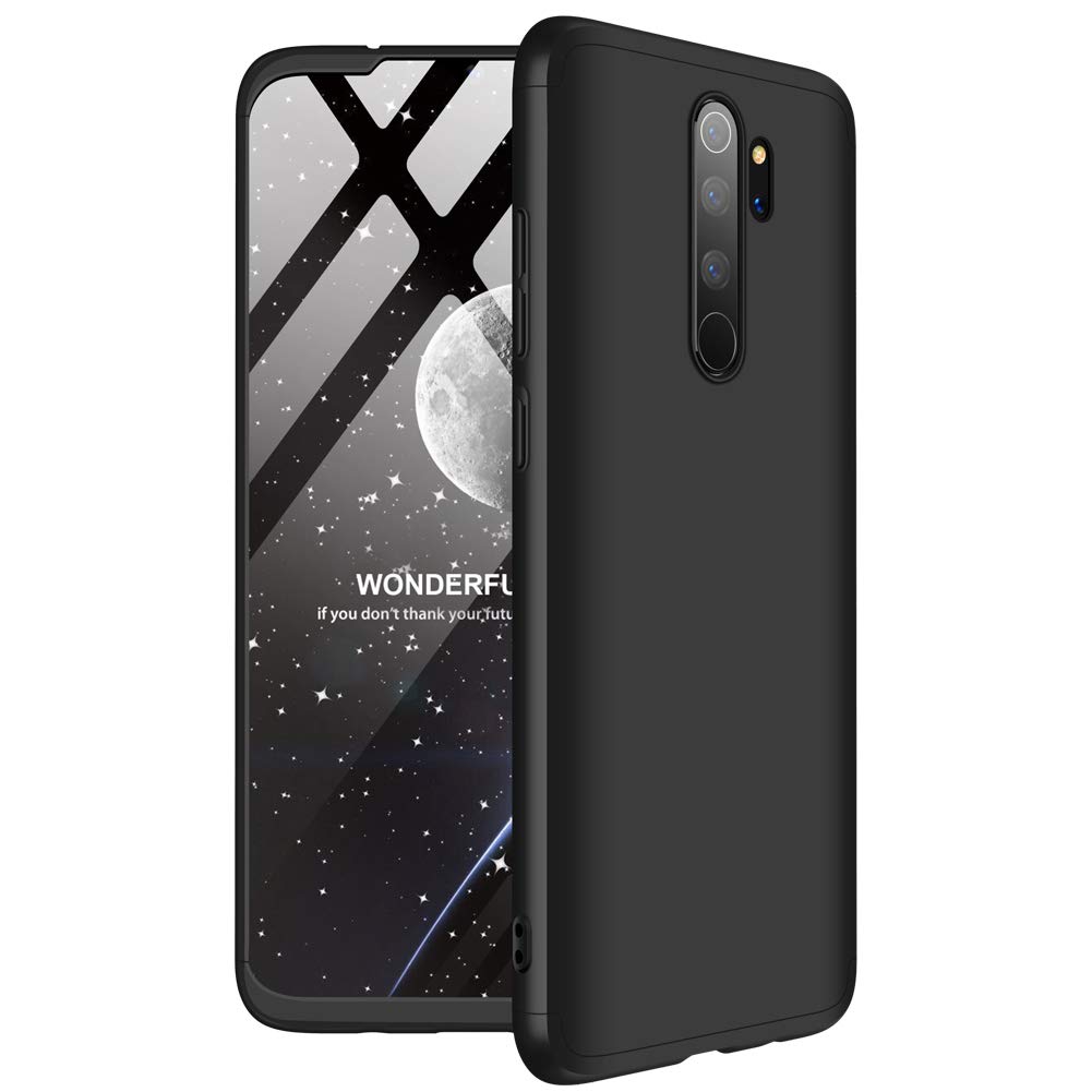 

Пластиковая накладка GKK LikGus 360 градусов для Xiaomi Redmi Note 8 Pro Черный (116492)