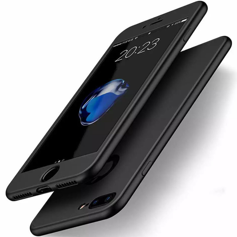 

Пластикова накладка GKK LikGus 360 градусів (opp) для Apple iPhone 7 plus (5.5'') (Чорний)