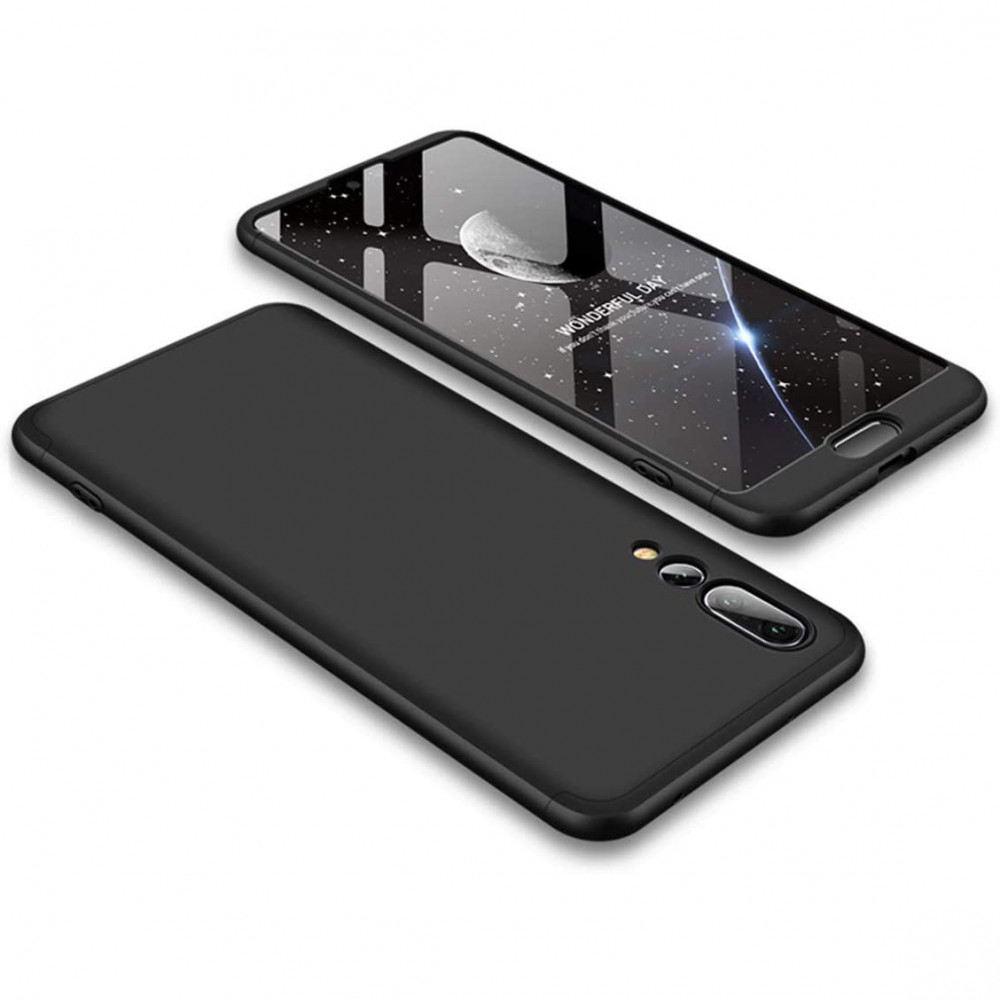 

Пластиковая накладка GKK LikGus 360 градусов (opp) для Huawei P20 Pro Черный (129424)