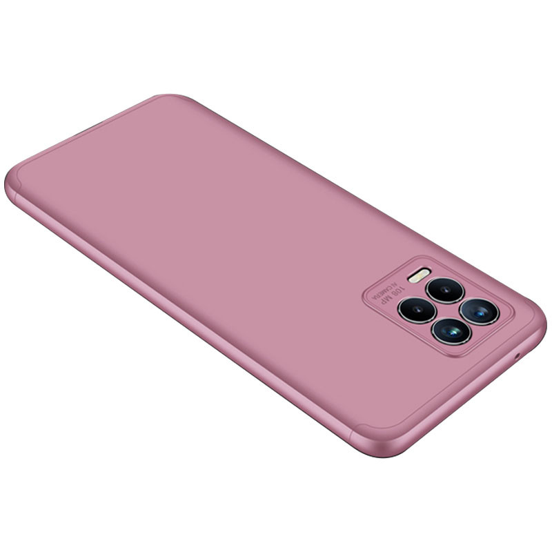 

Пластиковая накладка GKK LikGus 360 градусов (opp) для Realme 8 / 8 Pro Розовый / Rose Gold (200536)