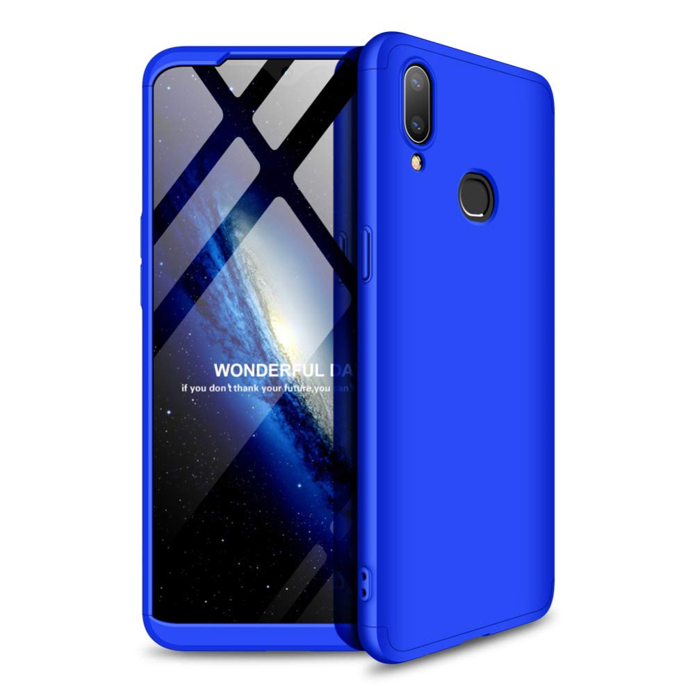 

Пластиковая накладка GKK LikGus 360 градусов (opp) для Samsung Galaxy A50s Синий (129486)