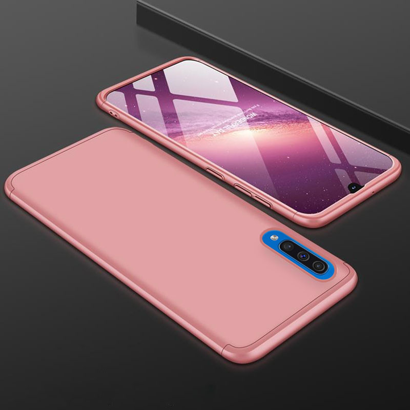 

Пластиковая накладка GKK LikGus 360 градусов (opp) для Samsung Galaxy A30s Розовый / Rose gold (153887)