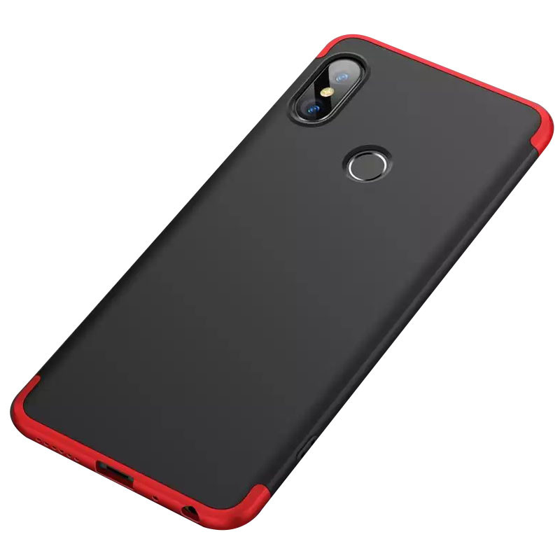 

Пластиковая накладка GKK LikGus 360 градусов (opp) для Xiaomi Mi A2 Черный / Красный (149954)