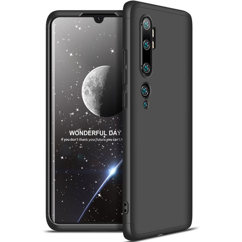 

Пластиковая накладка GKK LikGus 360 градусов (opp) для Xiaomi Mi Note 10 / Note 10 Pro / Mi CC9 Pro Черный (153881)