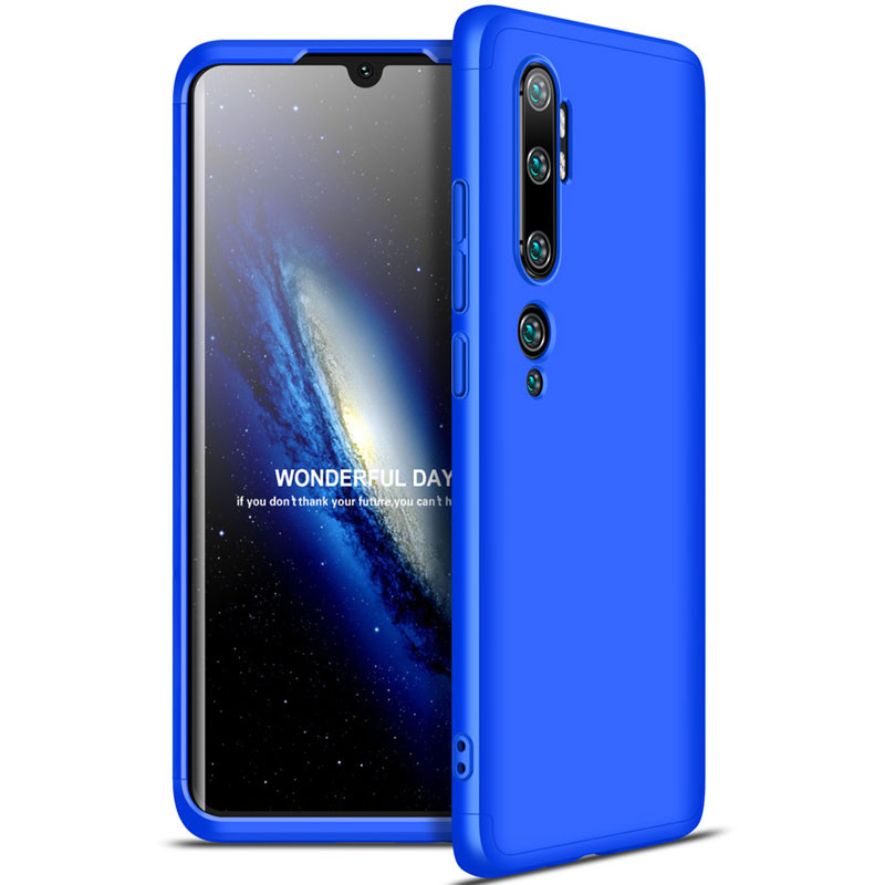 

Пластикова накладка GKK LikGus 360 градусів (opp) для Xiaomi Mi CC9 Pro (Синій)