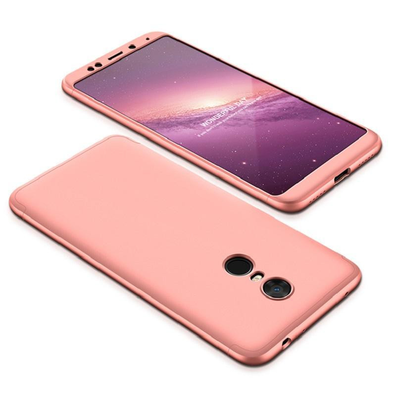 

Пластиковая накладка GKK LikGus 360 градусов (opp) для Xiaomi Redmi 5 Plus / Redmi Note 5 (Single Ca Розовый / Rose Gold (136275)