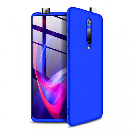 

Пластиковая накладка GKK LikGus 360 градусов (opp) для Xiaomi Mi 9T Pro Синий (129556)