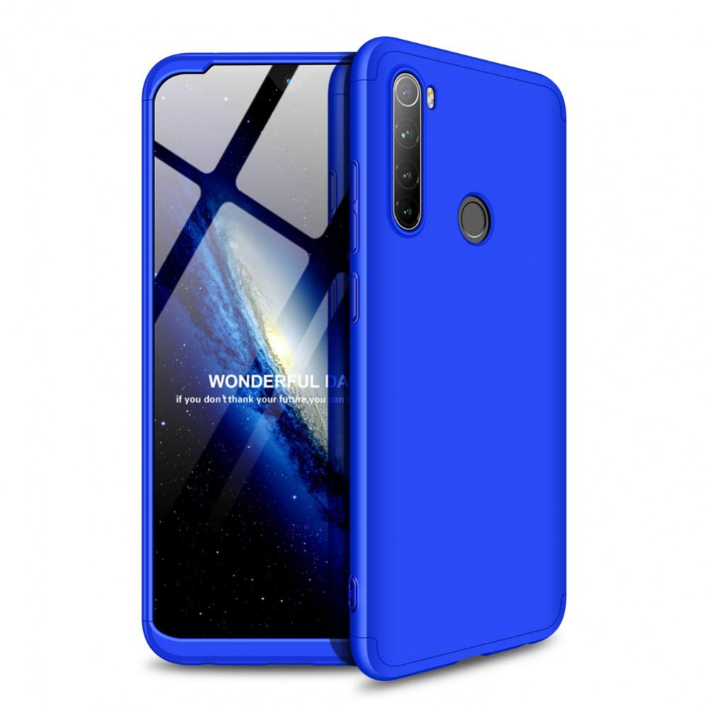 

Пластикова накладка GKK LikGus 360 градусів (opp) для Xiaomi Redmi Note 8T (Синій)