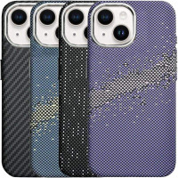 Пластиковая накладка Kevlar with Magnetic Safe для Apple iPhone 14 (6.1")