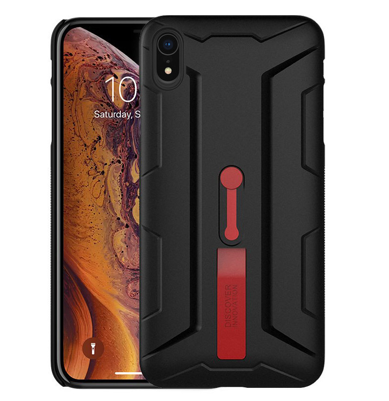 

Пластикова накладка Nillkin Grip для Apple iPhone XR (6.1") (Чорний)