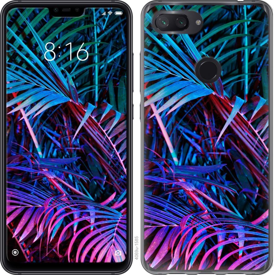 

Чохол на Xiaomi Mi 8 Lite Папороть під ультрафіолетом