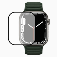 Полимерная пленка 3D (full glue) (тех.пак) для Apple Watch Series 7/8/9 41mm