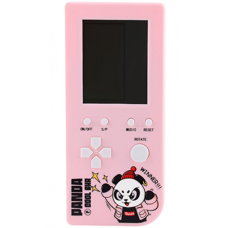 

Портативна ігрова консоль Tetris Panda 26 games (Pink)