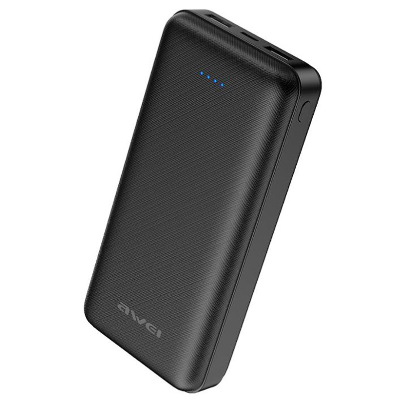 

Портативний зарядний пристрій Awei P47K 20000mAh (Чорний)