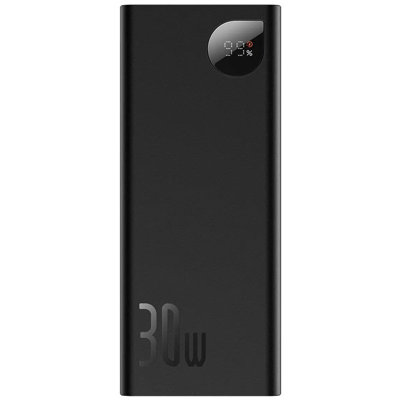 

Портативное зарядное устройство Baseus Adaman Metal Digital Display 30W 20000 mAh (PPAD030001) Tarnish (247762)