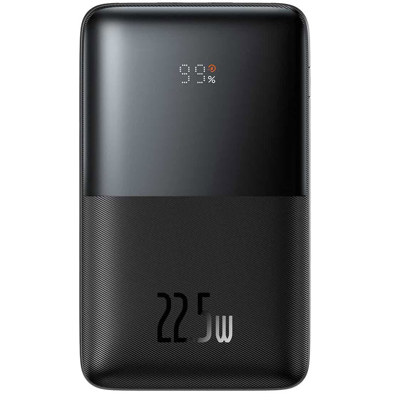 

Портативное зарядное устройство Baseus Bipow Pro Digital Display 22.5W 20000mAh + Type-C 3A 0.3m (225544)