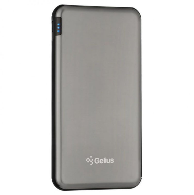 

Портативное зарядное устройство Gelius Pro UltraThinSteel GP-PB10-210 10000mAh Silver (182218)