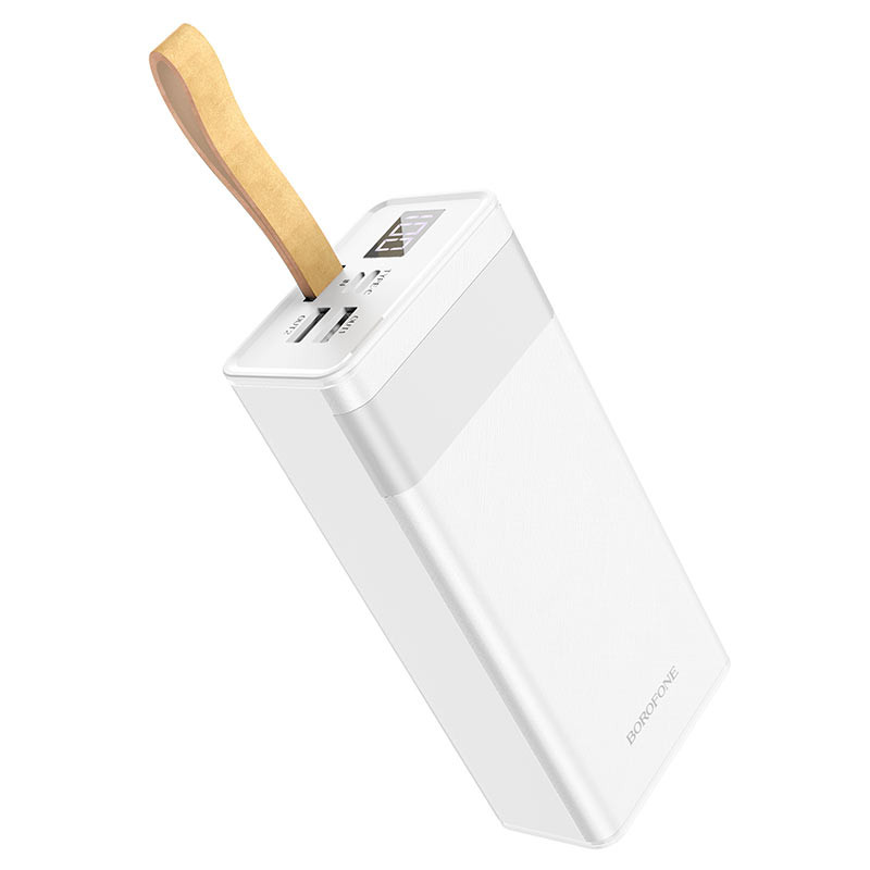 

Портативний зарядний пристрій Power Bank BOROFONE BJ18A 30000 mAh (Білий)
