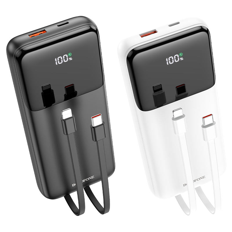 

Портативное зарядное устройство Power Bank BOROFONE BJ22A 22.5W+PD20W 20000 mAh (222160)